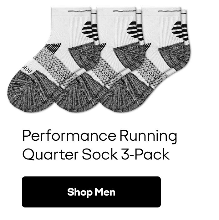 Performance Running Ankle Sock 3 Pack. [Shop Men]