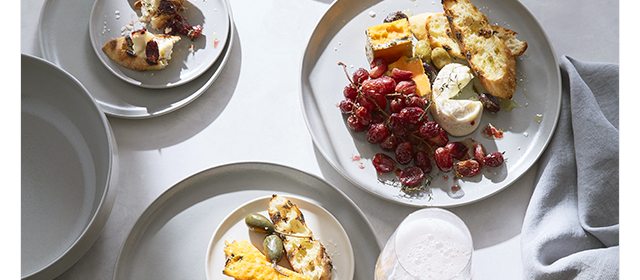 Our favorite dinnerware shines whether you're hosting a crowd or dining solo.