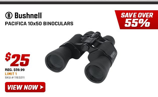 bushnell pacifica 10x50 binoculars