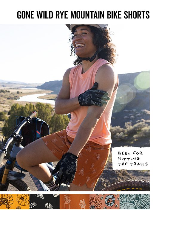 Shop the Gone Wild Rye Mountain Bike Shorts 12" >