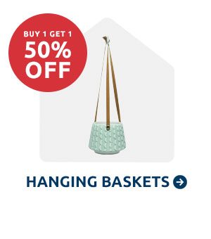 Hanging Baskets BOGO 50% Off