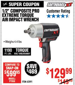 1/2 in. Composite Xtreme Torque Air Impact Wrench