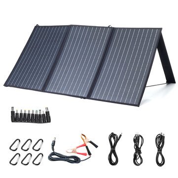 XMUND XD-SP2 100W 18V Solar Panel 3-USB+DC PD Fast Charging Outdoor Waterproof Solar Charger For Camping Travelling Car RV Charger