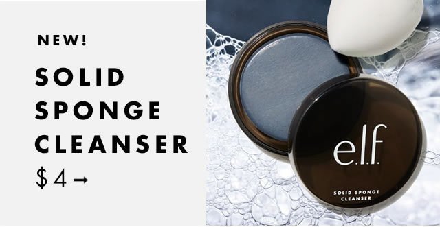 New! Solid Sponge Cleanser