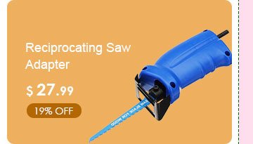 Drillpro Portable Reciprocating Saw Adapter for Electric Drill