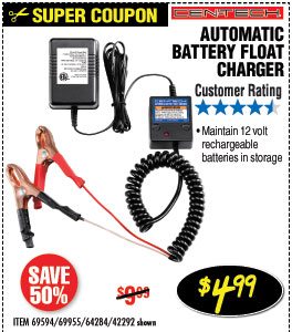 Automatic Battery Float Charger