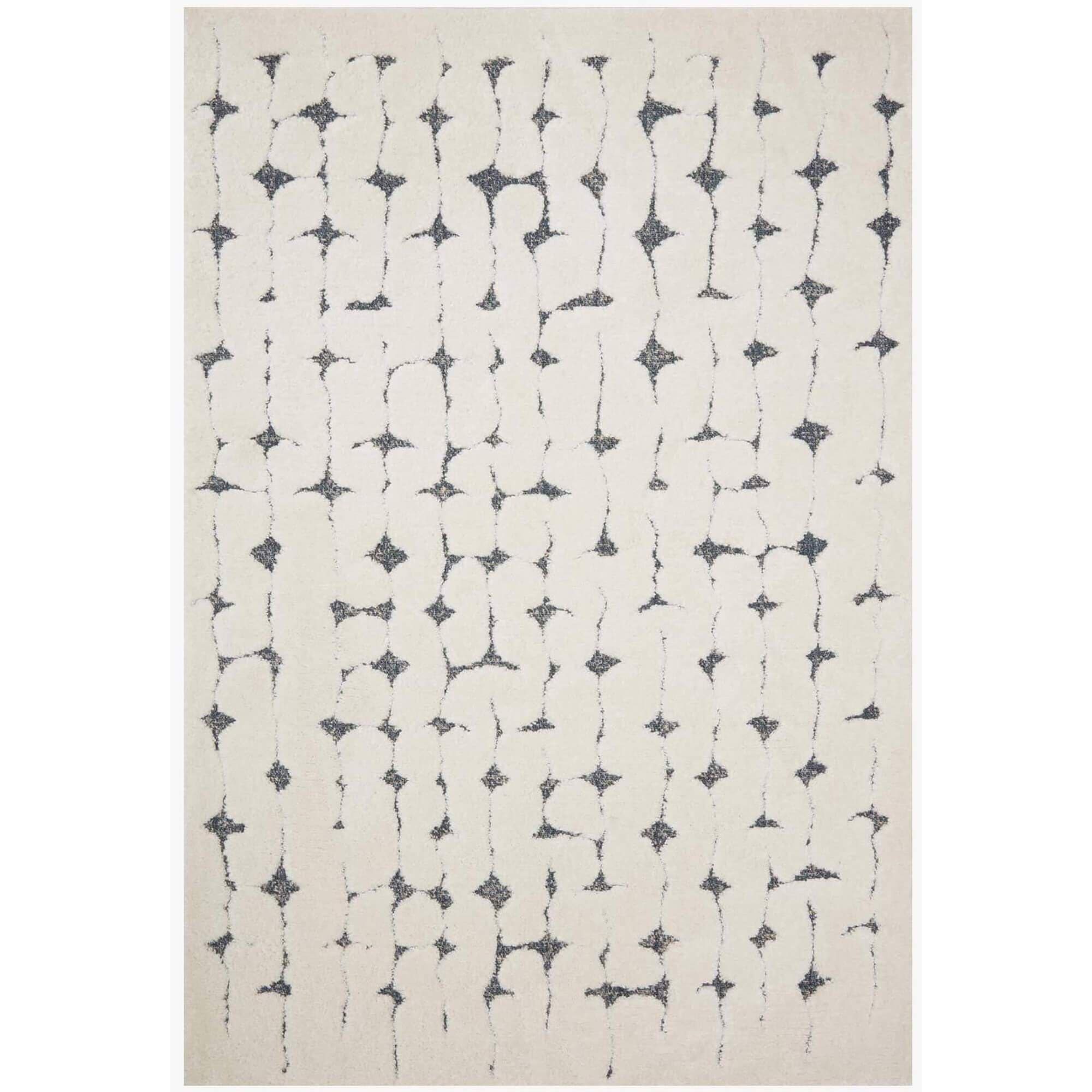 Image of Loloi II Rug Hagen HAG-04, White/Navy