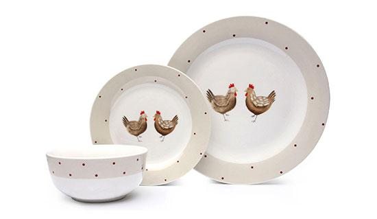 Henrietta 12 Piece Dinner Set
