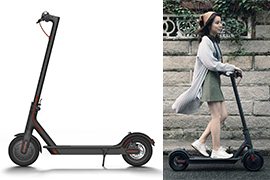Xiaomi Mi Easy Fold-n-Carry Design Electric Scooter (18.6 Mile Range & up to 15.5 mph Speeds)