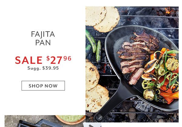 Mexican on the Grill - Fajita Pan