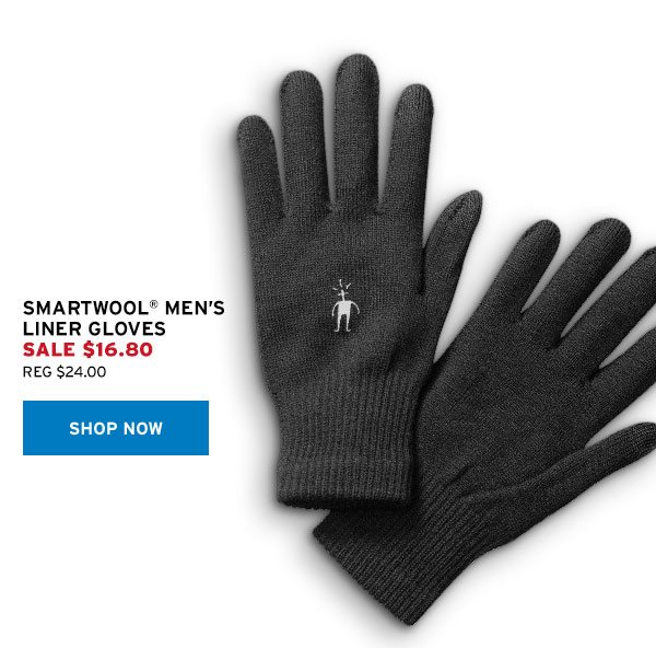 Smartwool Men's Liner Gloves - Click to Shop Now
