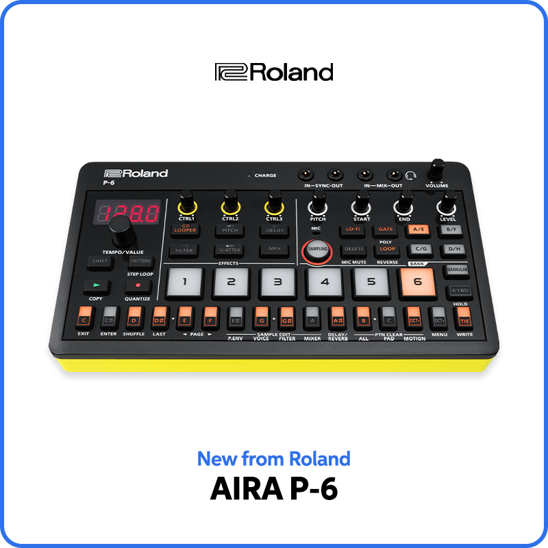 New from Roland Aira P-6.