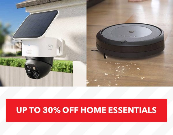 UP TO 30% OFF HOME ESSENTIALS | SHOP NOW