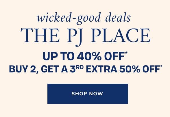 Up to 40% off The PJ Place