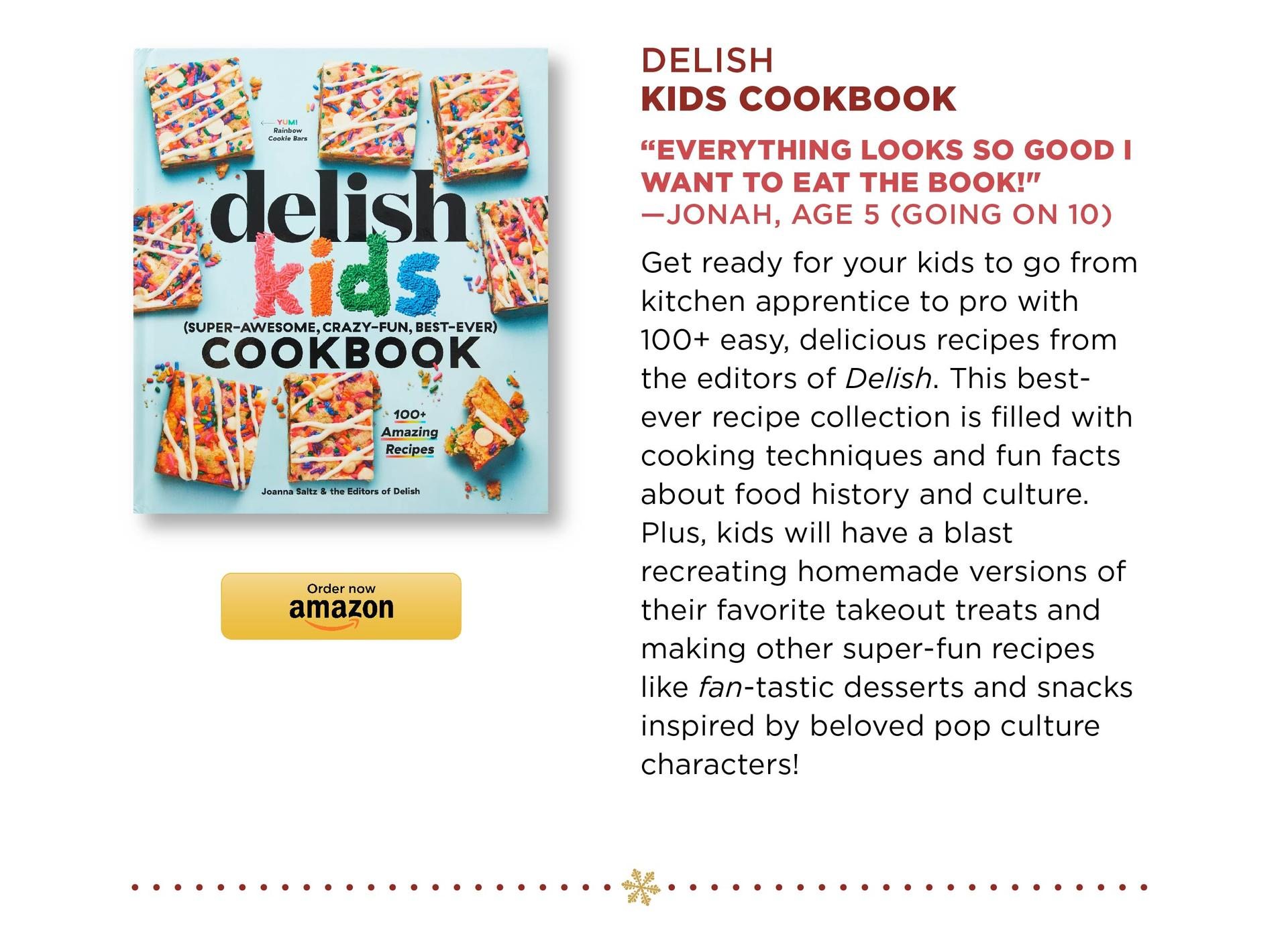 Delish Kids Cookbook