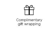 Complimentary gift wrapping