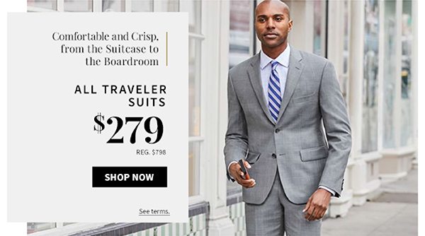 $279 All Traveler Suits