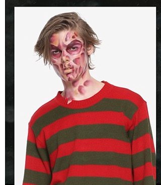 A Nightmare on Elm Street Freddy Striped Sweater