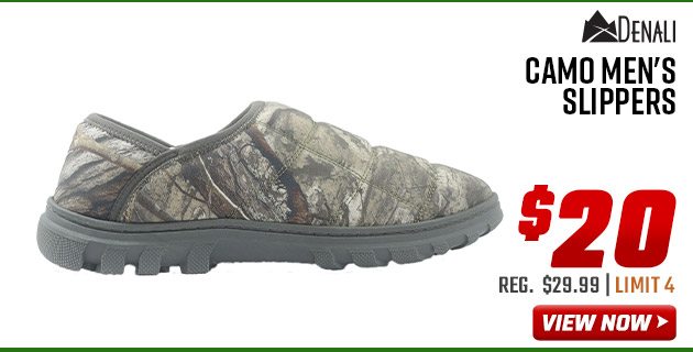 Denali Camo Men's Slippers