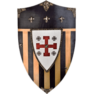 Jerusalem Wooden Shield