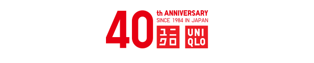 LOGO - UNIQLO 40TH ANNIVERSARY THANK YOU EVENT