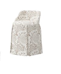 Addie Vanity Stool, Ranjit Floral