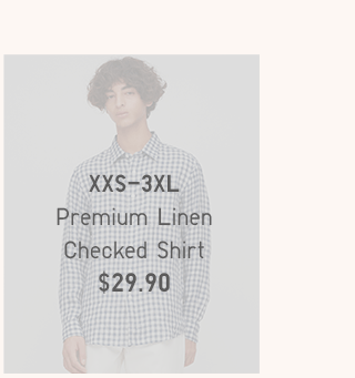 BODY2 PDP3 - PREMIUM LINEN CHECKED SHIRT