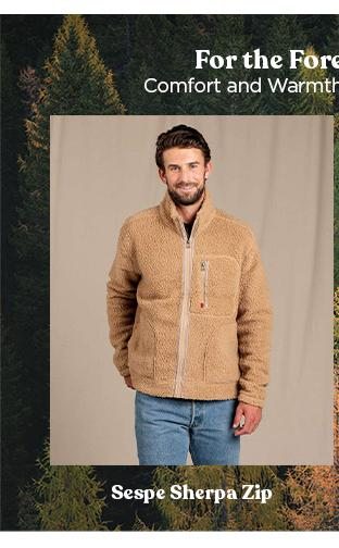 For the Forest Dwellers: Men's Sespe Sherpa Zip Jacket