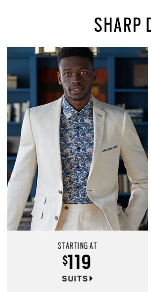SUITS STARTING AT $99 - Shop Suits