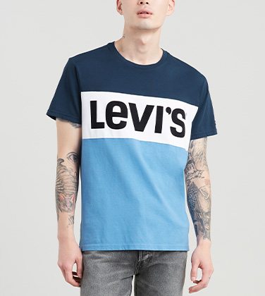 Shortsleeve Colorblock Tee Shirt