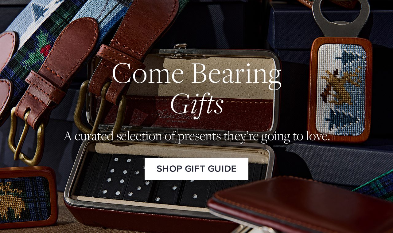 Come Bearing Gifts. A curated selection of presents they're going to love.