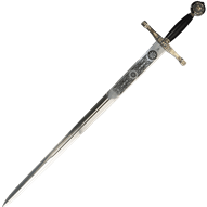 Black-Gold Excalibur Sword