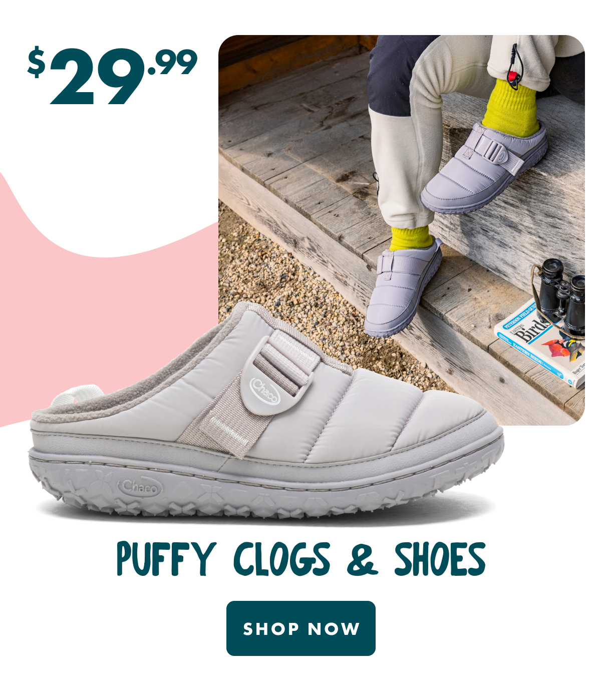 PUFFY CLOGS & SHOES - SHOP NOW