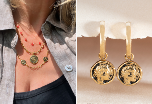 The Coin Collection | Channel vintage charm with timeless coin jewelry. From ancient inspiration to modern wear, these pieces are a true treasure.