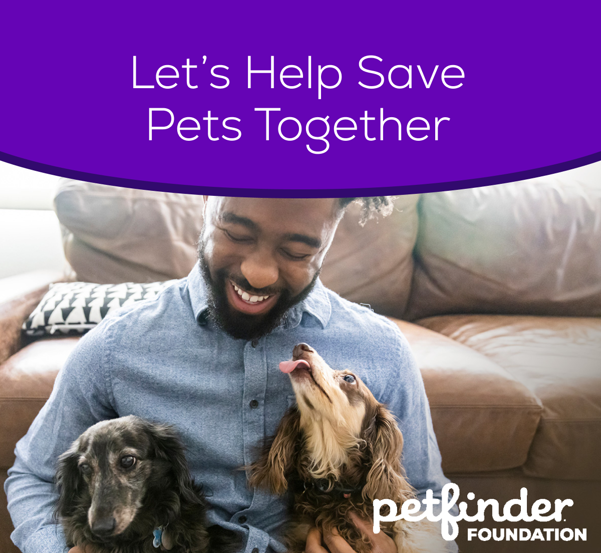 Let’s Help Save Pets Together. Petfinder Foundation.