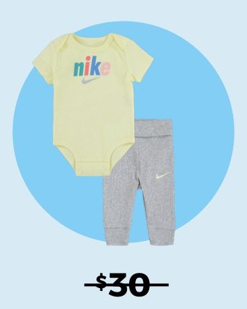 Nike® 2-Piece Bodysuit and Pant Set