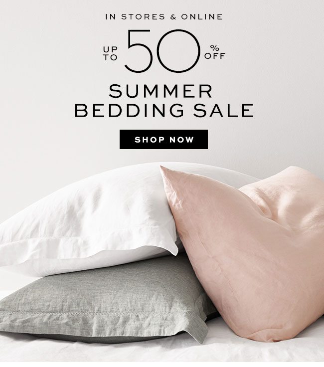 SUMMER BEDDING SALE