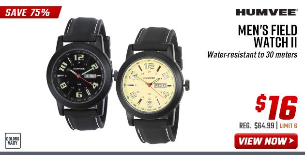 Humvee Men's Field Watch II