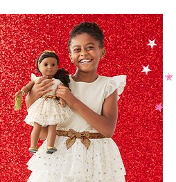 All That Glitters™ Dress for Girl & Doll