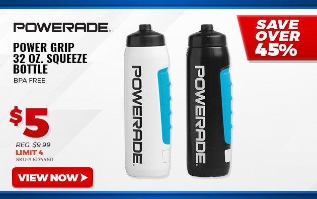 Powerade Power Grip 32 oz. Squeeze Bottle