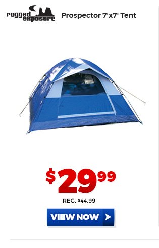 Rugged Exposure Prospector 7'x7' Tent