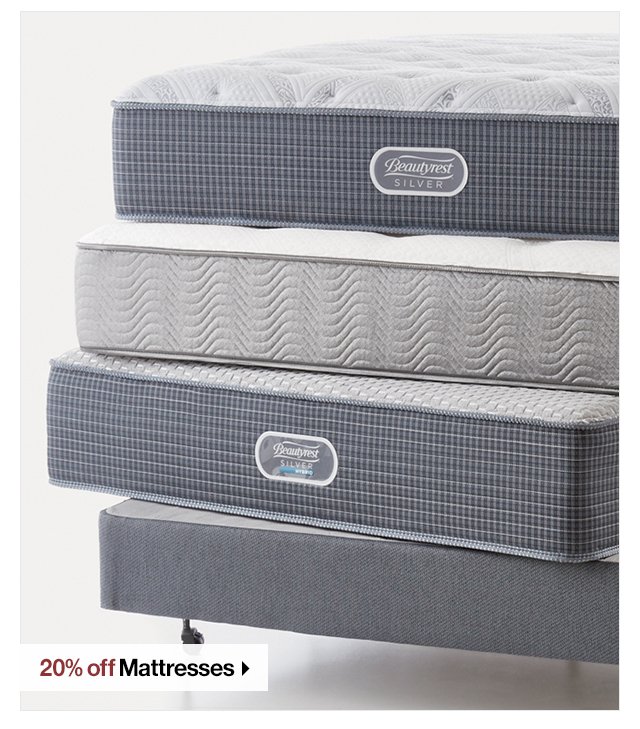 20% off Mattresses