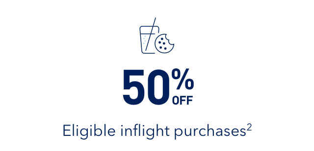 50% off eligible inflight purchases (2)