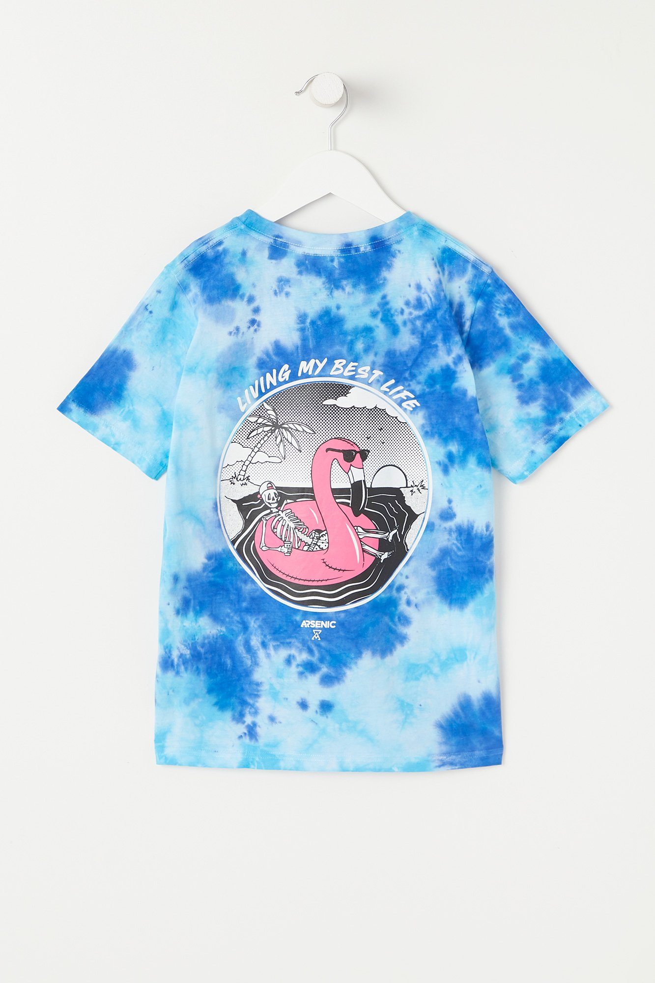 Image of Arsenic Youth Tie-Dye Graphic T-Shirt