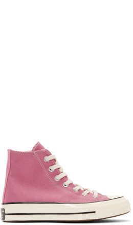 Converse - Pink Chuck 70 High Sneakers