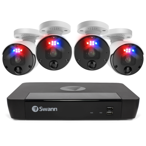 4 Camera 8 Channel 12MP Pro Enforcer™ NVR Security System - SWNVK-890004
