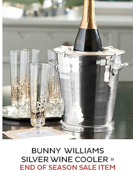 Bunny Williams Silver Wine Cooler