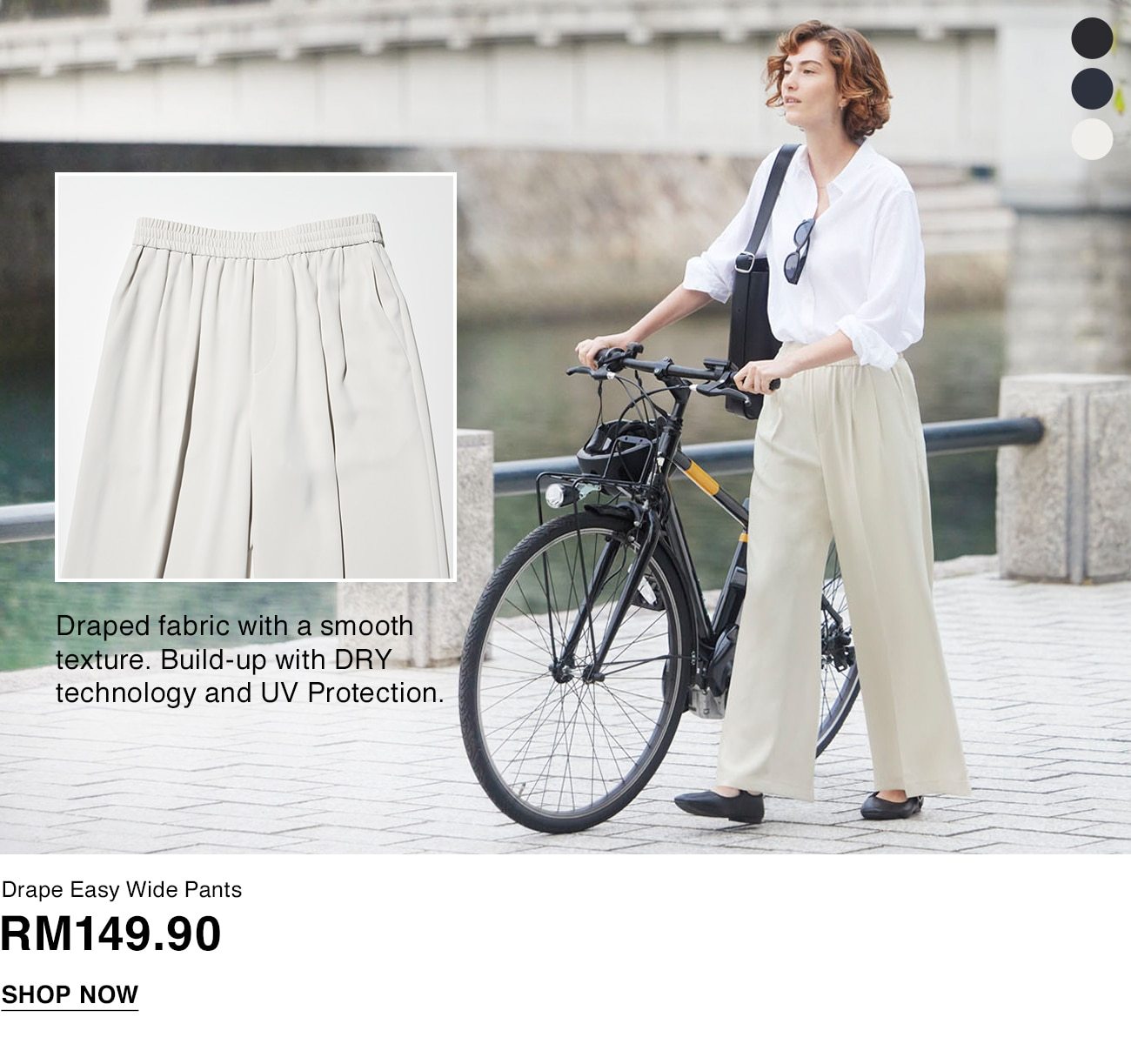 Drape Easy Wide Pants