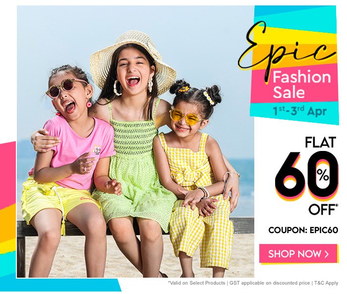 EPIC FASHION SALE FLAT 60% OFF*