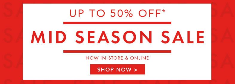 Mid season sale 